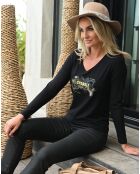 T-Shirt Zulma noir
