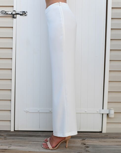 Pantalon Ezra blanc