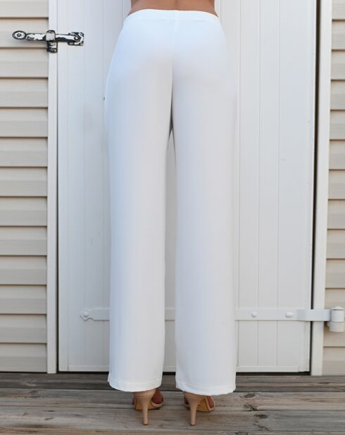 Pantalon Ezra blanc
