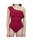 Maillot de bain 1 Pièce Profile Separates rouge