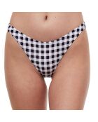 Bas de maillot de bain Luma noir/blanc