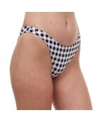 Bas de maillot de bain Luma noir/blanc