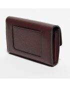 Portefeuille en Cuir Postman's Lock oxblood - 10x15 cm