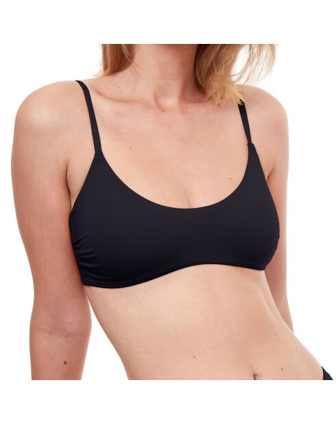 Haut de maillot de bain Luma noir