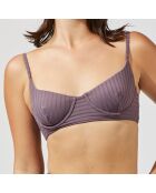 Haut de maillot de bain Luma violet