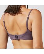Haut de maillot de bain Luma violet