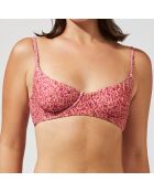Haut de maillot de bain Luma rose
