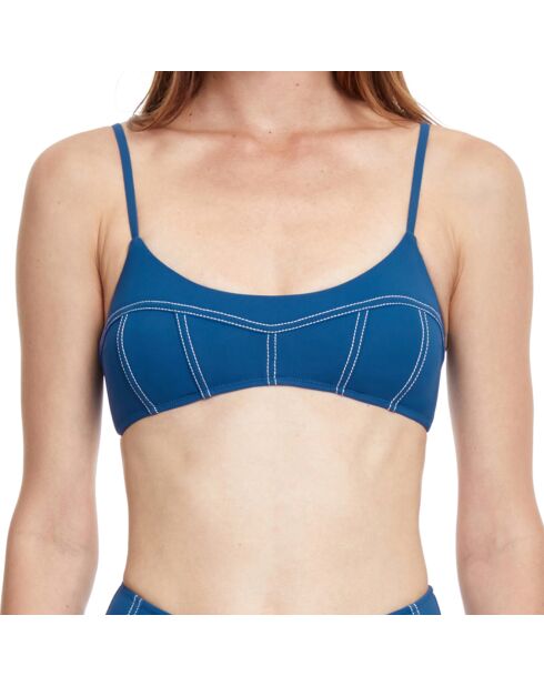 Haut de maillot de bain Cruise bleu jean