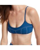 Haut de maillot de bain Cruise bleu jean