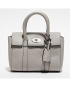 Peitt sac à main en Cuir Mini Bayswater Satchel gris - 18x14x8 cm