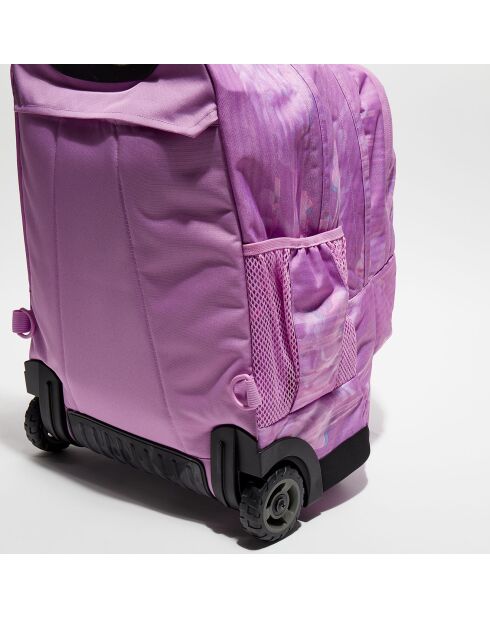 Driver 8 statischer rosafarbener Rollrucksack - 36x52x24 cm