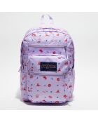 Sac à dos Big Student lagoon luau violet - 32.5x43.5x19 cm