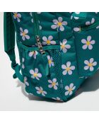 Sac à dos Cross Town precious petals vert - 42.5x32x14.5 cm