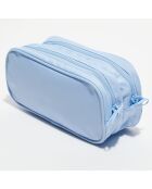 Trousse Large Accesssory Pouch hydrangea bleu ciel - 11x23x7.5 cm