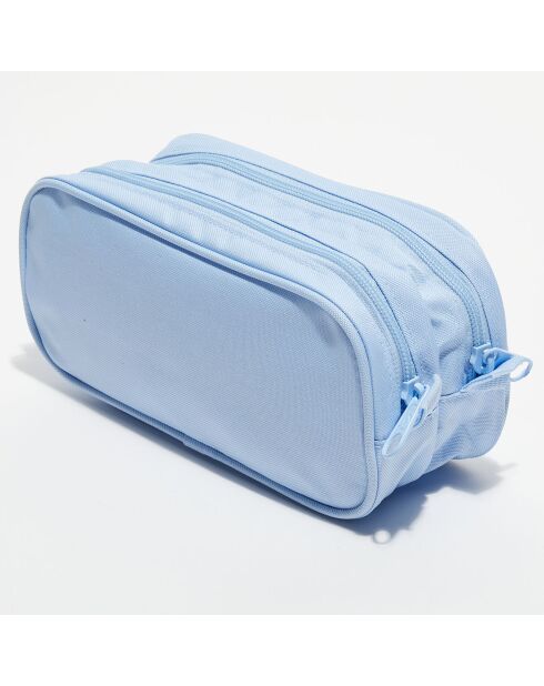 Trousse Large Accesssory Pouch hydrangea bleu ciel - 11x23x7.5 cm