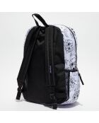 Sac à dos Cross Town anime émotions blanc - 42.5x32x14.5 cm