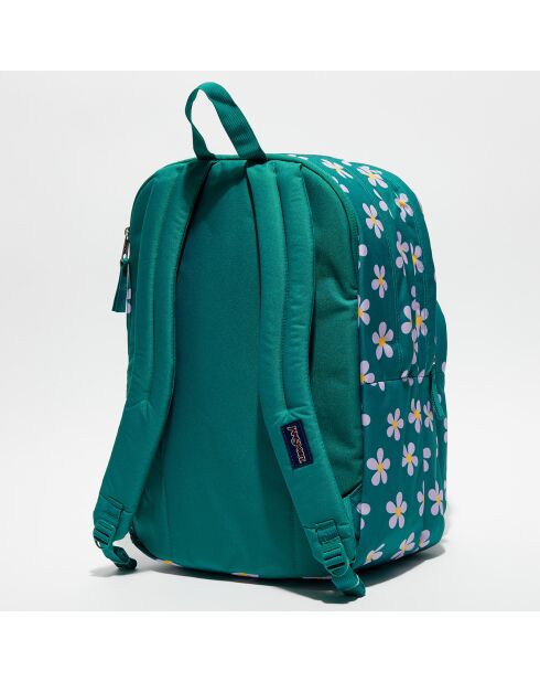 Sac à dos Big Student precious petals vert - 32.5x43.5x19 cm