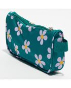 Trousse Medium Accessory Pouch precious petals vert - 11.5x22x4.5 cm