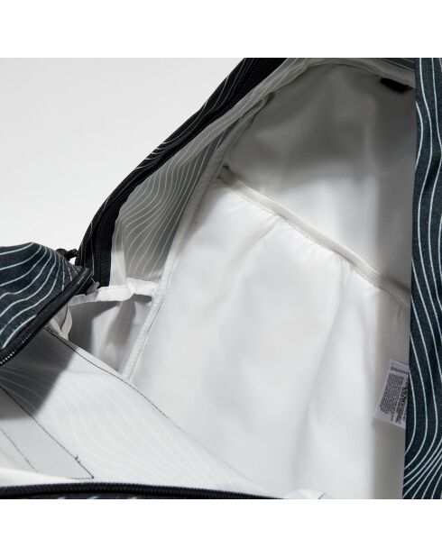 SuperBreak Plus Screen Waves schwarzer Rucksack - 42x33x21 cm