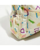 Sac à dos Cross Town memphis beon ivoire - 42.5x32x14.5 cm