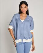 Gilet Glossy bleu