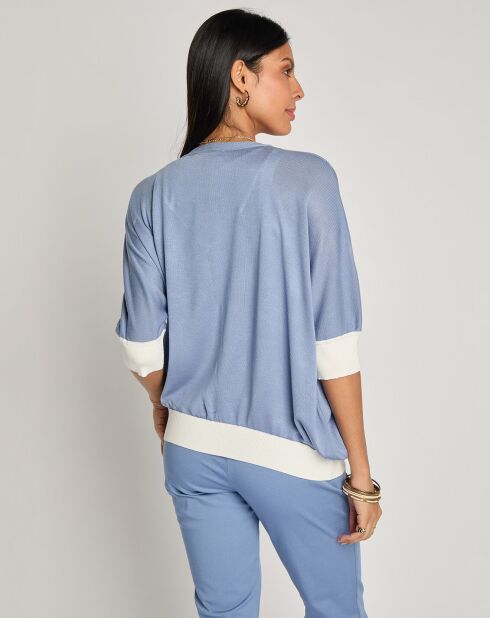 Gilet Glossy bleu