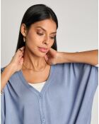 Gilet Glossy bleu