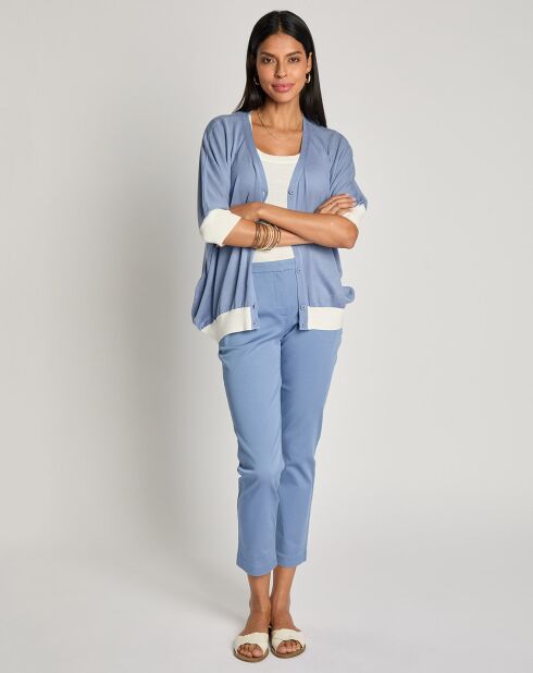 Gilet Glossy bleu