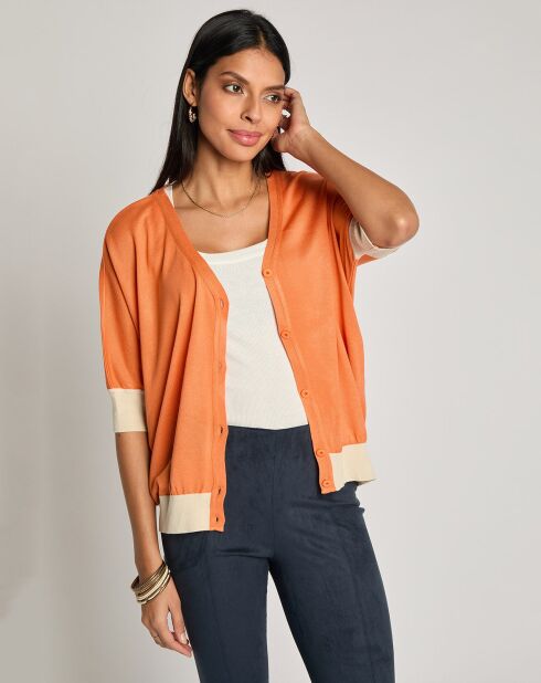 Gilet Glossy orange