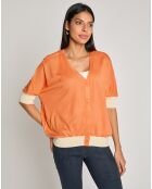 Gilet Glossy orange