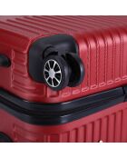 XXS Kabinenkoffer 4 Doppelrollen Enterprise 45 cm burgunderrot