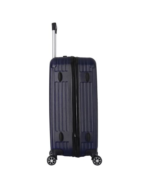 Enterprise Medium Stay Koffer 4 Dubbele Wielen 65 cm Marineblauw