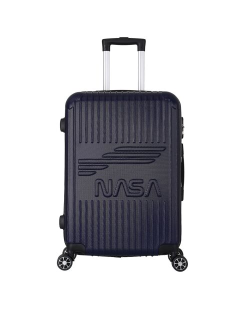 2 valigie Enterprise 4 a doppia ruota 55/65 cm blu marino