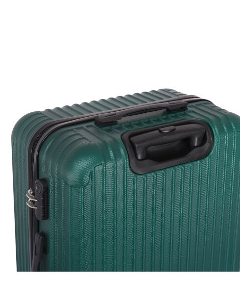 Valise Cabine 4 roues doubles Enterprise 55 cm vert kaki
