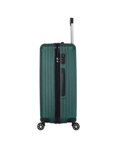 2 Enterprise 4 Doppelrollkoffer 55/65 cm khakigrün