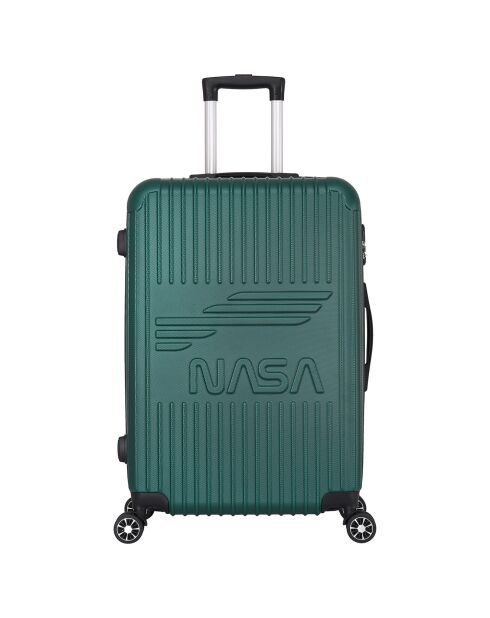 XXS Cabinekoffer 4 dubbele wielen Enterprise 45 cm kaki groen