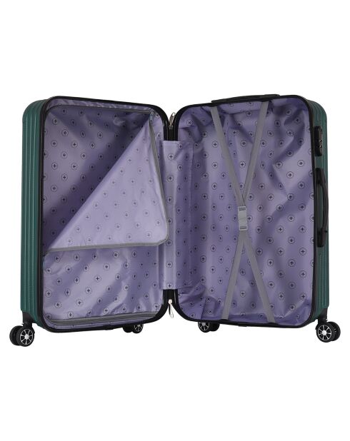 XXS Cabinekoffer 4 dubbele wielen Enterprise 45 cm kaki groen