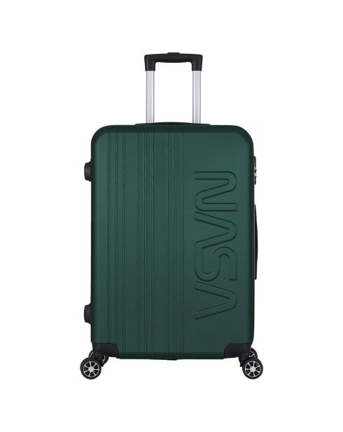 Saturn Medium Stay Koffer met 4 dubbele wielen 65 cm kakigroen