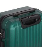 2 Valises 4 roues doubles Saturn 55/75 cm vert kaki