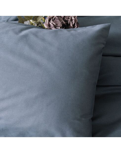 Set copripiumino in tinta unita antracite