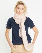 Foulard Doucette vieux rose - 90x180 cm