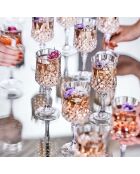 Set de cristal transparente Longchamp - 24 piezas