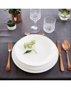 Set de cristal transparente Longchamp - 24 piezas