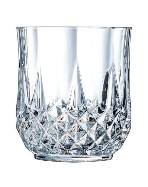 Set de vidrio transparente Longchamp - 16 piezas