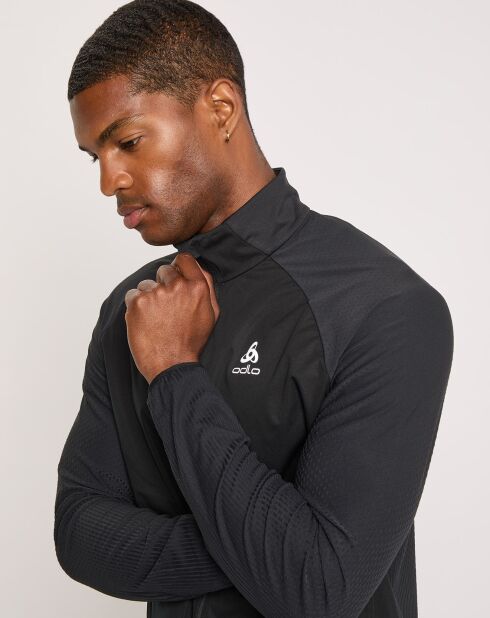 Veste de running Zeroweight Warm Hybrid noire