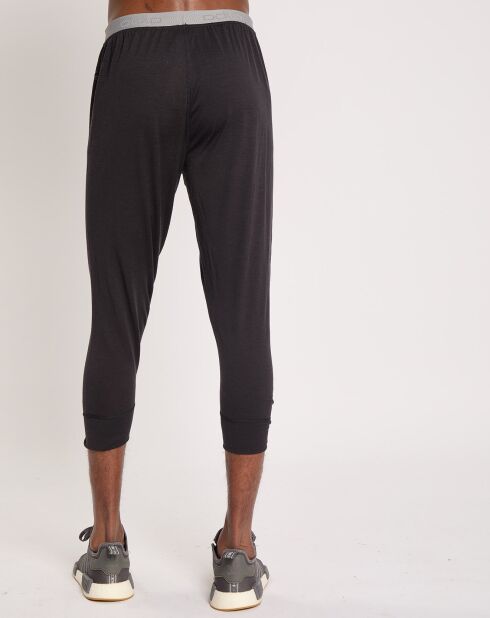Collant 3/4 thermique 100% Laine Merino Natural noir