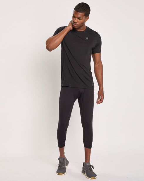 Collant 3/4 thermique 100% Laine Merino Natural noir