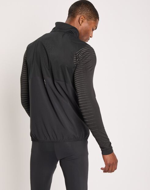 Veste sans manches de running Zeroweight Warm noire
