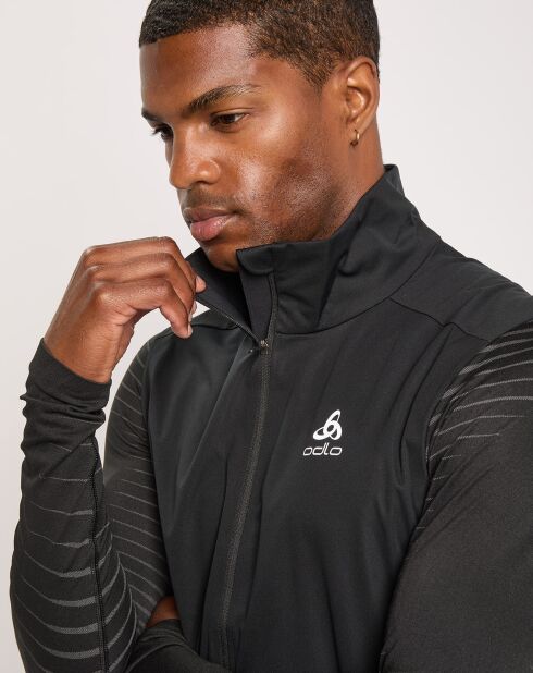 Veste sans manches de running Zeroweight Warm noire