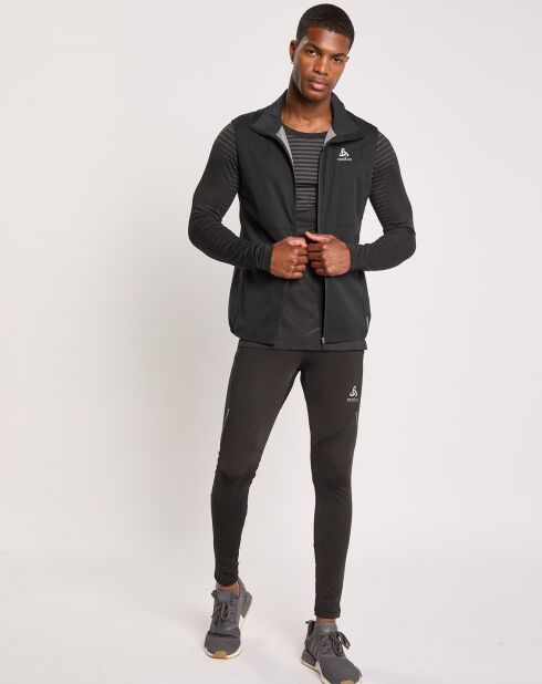 Veste sans manches de running Zeroweight Warm noire